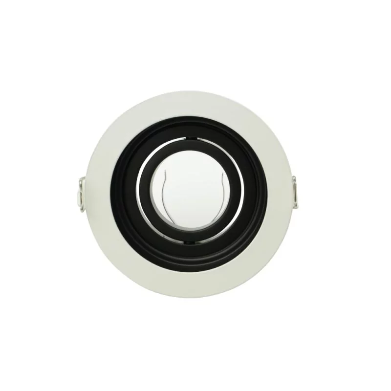 Round downlight Sundi GU10 white black